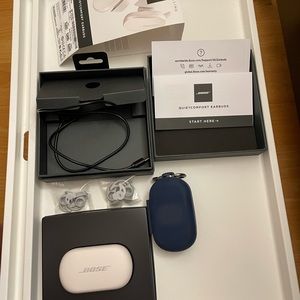 Bose Noise Cancelation Quitcomfort earbuds